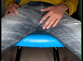 Precumming in Jeans To the fullest extent a finally Operose to Drag a Book
